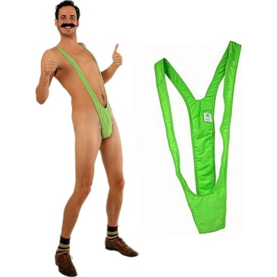 Diablo Picante Men's Trikini Green Costume