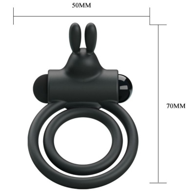 Pretty Love Osmond Silicone Vibrating Ring - image 5