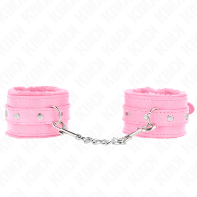 Kink Premium Fur Lined Restraints, Pink - image 2