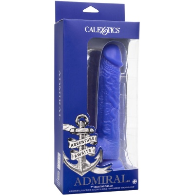 Calexotics Admiral Sailor Vibrator Blue - image 5