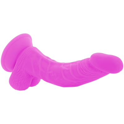 Diversia Flexible Vibrating Dildo Purple 21.5 CM - image 4