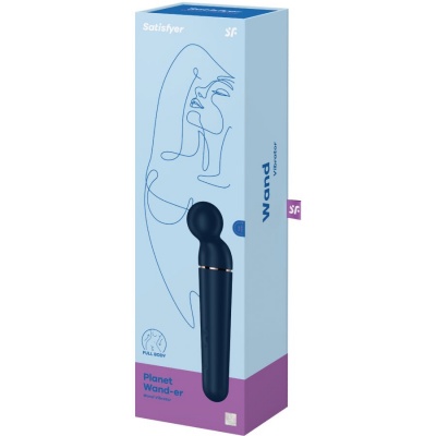 Satisfyer Planet Wand-er Vibrator Blue - image 6