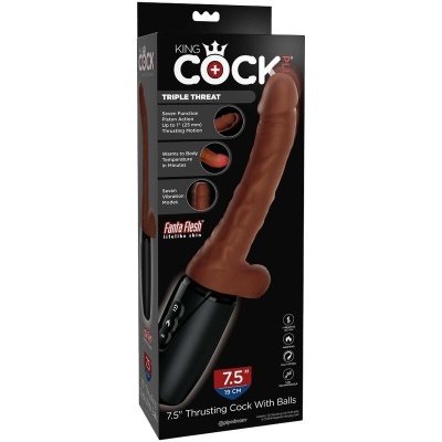 King Cock Plus Triple Threat Brown Skin Tone - image 9