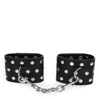 Kink Wrist Restraints with Rivets, Black - image 3