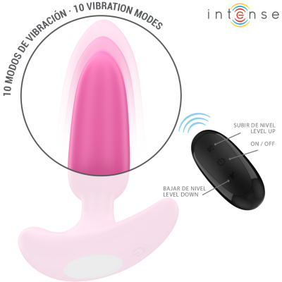 Intense Ross Anal Plug 10 Vibrations Pink - image 5