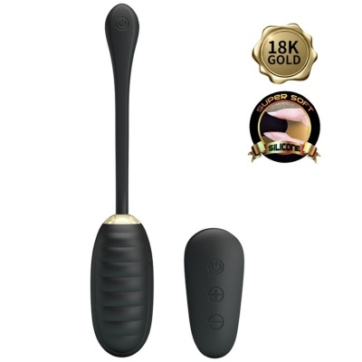 Pretty Love Doreen Black Vibrating Egg Wireless Remote Control - image 3