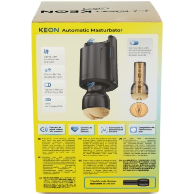 Kiiroo Keon WiFi Combo Victoria June + Feel Stroker - image 2