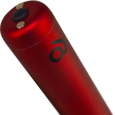 Rocks-Off Rechargeable Vibrating Bullet Poppy Red - image 3