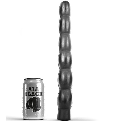 All Black Anal Dildo 32 CM