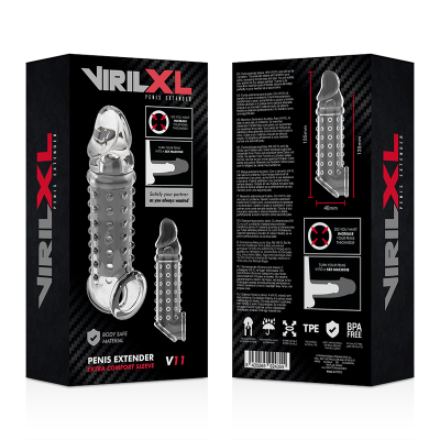 VirilXL Penis Extension & Sheath V11, Transparent - image 8