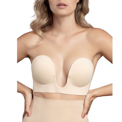 Bye Bra Without Handles Shape U Beige Cup E
