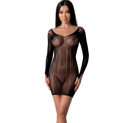 Passion BS101 Bodystocking Black One Size - image 1