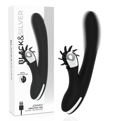 Black&Silver Bunny Johnny Vibrating Vibe - image 2