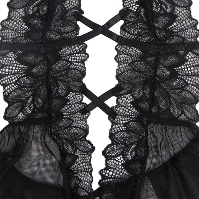 Subblime Teddy Halter Neck Bare Back Black S/M - image 7