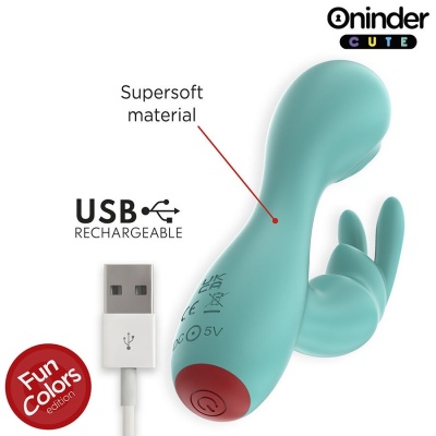 Oninder Cute Love Bunny Tapping Rabbit Vibrator - image 6