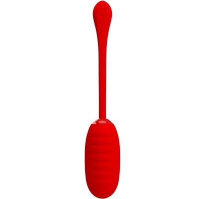 Pretty Love — Kirk Rechargeable Vibrating Egg Red - image 2