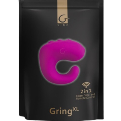 G-Vibe GringXL Raspberry Vibrator Ring - image 3