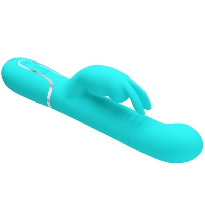 Pretty Love Coale Rabbit Vibrator Pearls Aqua Green - image 3