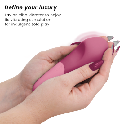 Womanizer Vibe Lay-On Silent Vibrator Dusky Pink - image 3