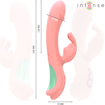 Intense Rachel Rabbit Vibrator - Pink - image 4