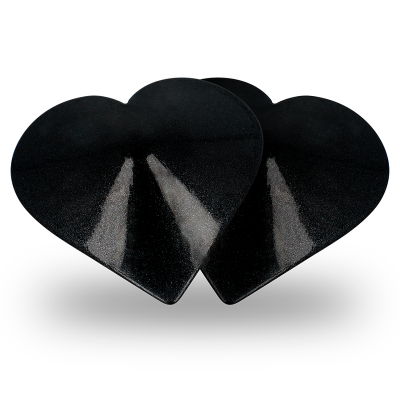 Coquette Chic Desire Nipple Covers Black Hearts - image 4