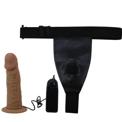 Pretty Love Harness Briefs with Vibration Dildo - image 5