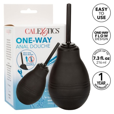 CalExotics One-Way Anal Douche Black - image 2