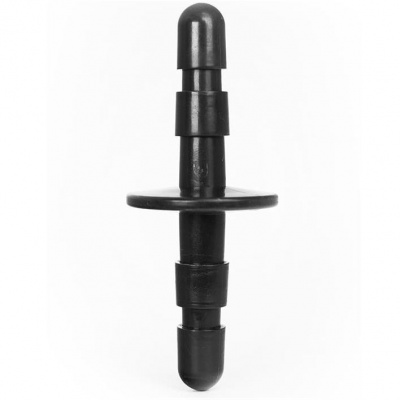 Hung System Double Plug Black Connector 18CM