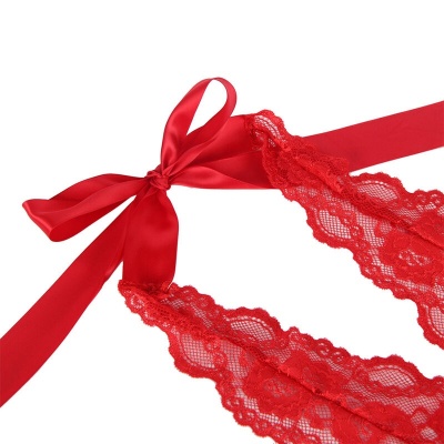 Subblime 953973 Sexy Body with Ruffles + Belt Red S/M - image 7
