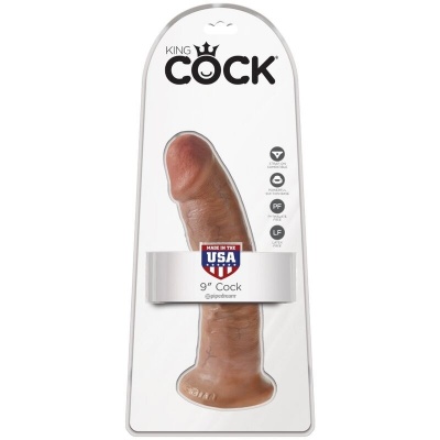 King Cock Realistic Penis 21.7 cm Caramel - image 6