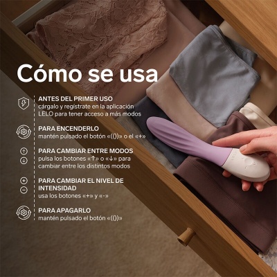LELO Mona Twist G-Spot Vibrator Lavender - image 7