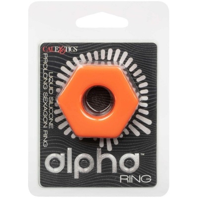 CalExotics Alpha Prolong Sexagon Ring Orange - image 3