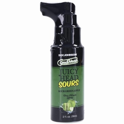 Foto van Doc Johnson - GoodHead Juicy Head Dry Mouth Spray Sour - Appel - 60 ml