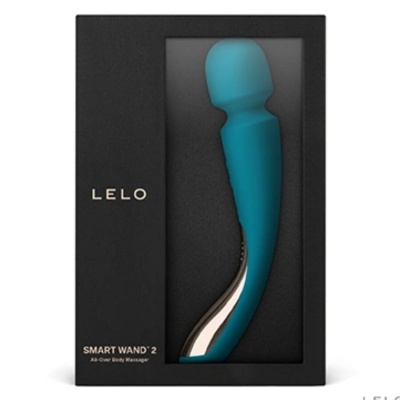 Lelo Smart Wand 2 Medium Ocean Blue Massager - image 2