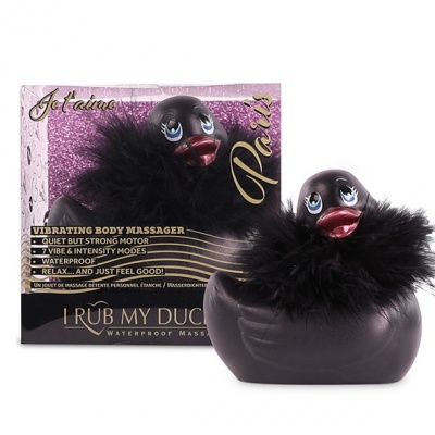 Big Tease Toys - I Rub My Duckie 2.0 | Paris (Black) - image 2