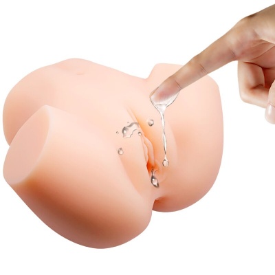 Crazy Bull Realistic Double Vibration Stroker - image 8