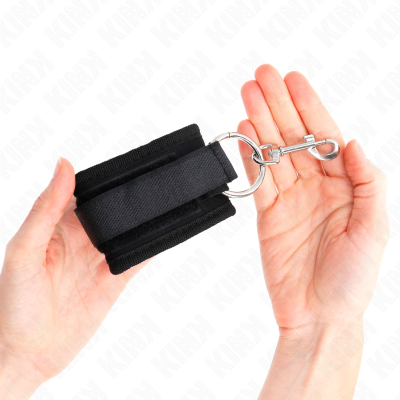 Kink Wrist Restraints Black 18-35CM Adjustable - image 4