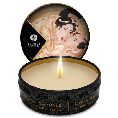 Shunga Mini Caress Vanilla Massage Candle 30ml