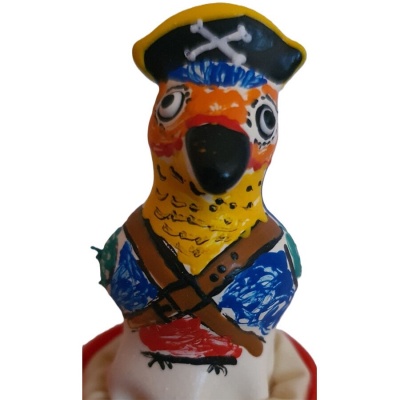 Condomerie Handpainted Captain Parrot