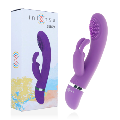 Intense Susy Lilac Oscillating Rabbit Vibrator - image 2