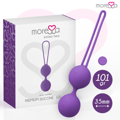 Moressa Osian Two Lilac Kegel Balls - image 2