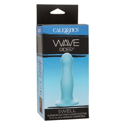 CalExotics Wave Rider Swell Anal Plug Blue - image 8