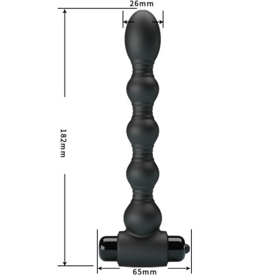 Pretty Love Lynn Silicone Anal Plug 10 Vibrations - image 3