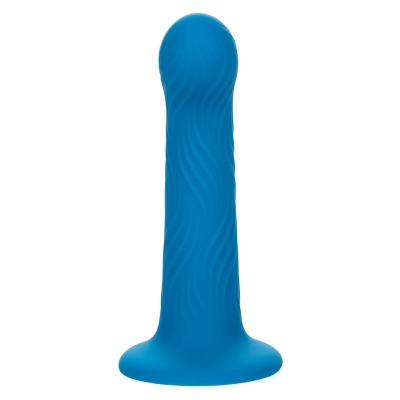 CalExotics Wave Rider Ripple Anal Plug Blue - image 4