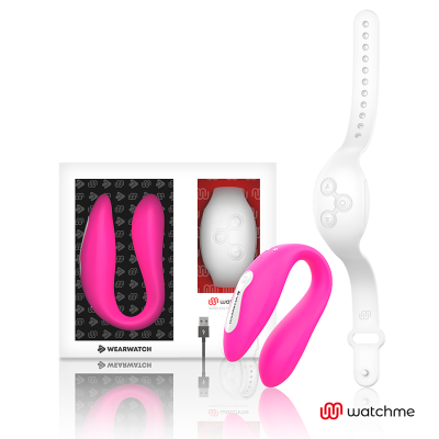 Wearwatch - Watchme Dual Technology Vibrator fuchsia / snow
