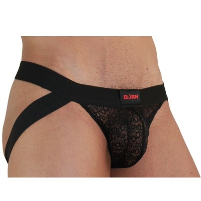Burn 005 Jockstrap Lingerie Black XL