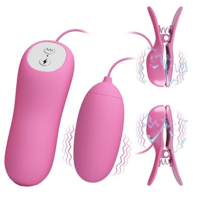 Pretty Love - Tweezers With Vibration And Pink Eletroshock - image 3