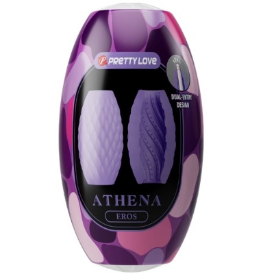 Pretty Love Athena Eros Silicone Masturbator Purple - image 7