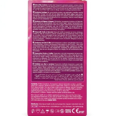 Skins Dots & Ribs Premium Condoms 8 Units - image 4