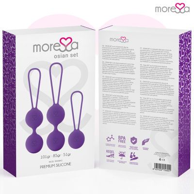 Moressa Osian Set Lilac Kegel Balls System - image 7